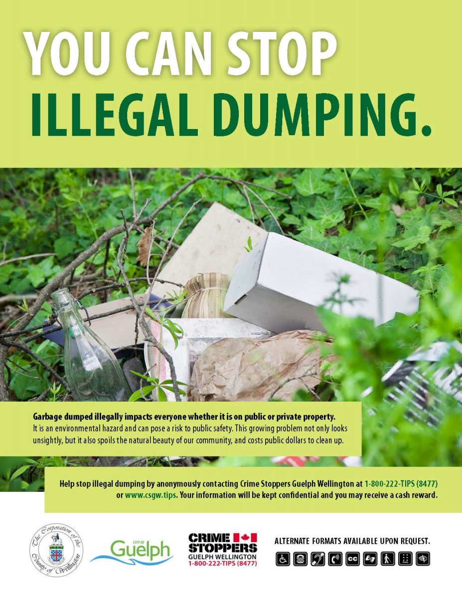 CSGW Launches Illegal Dumping Awareness Campaign » Crime Stoppers ...